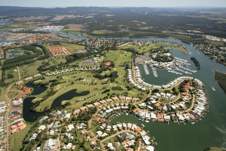 Aerial Image of SANCTUARY COVE TO  COOMERA