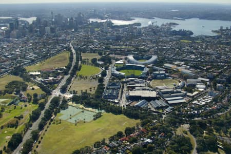 Aerial Image of MOORE PARK.