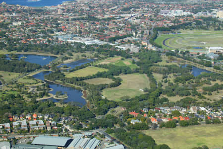 Aerial Image of MOORE PARK AND CENTENNIAL PARK.