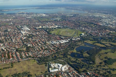 Aerial Image of CENTENNIAL PARK LOOKING SOUTH.