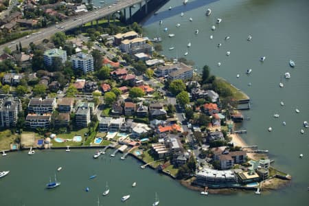 Aerial Image of WRIGHTS POINT DRUMMOYNE.