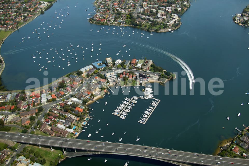 Aerial Image of Five Dock Point Drummoyne