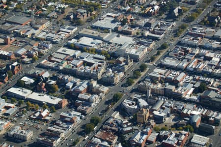 Aerial Image of BALLARAT TOWN CENTRE.