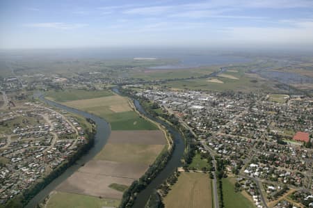 Aerial Image of MICHELLE RIVER BAIRNSDALE.