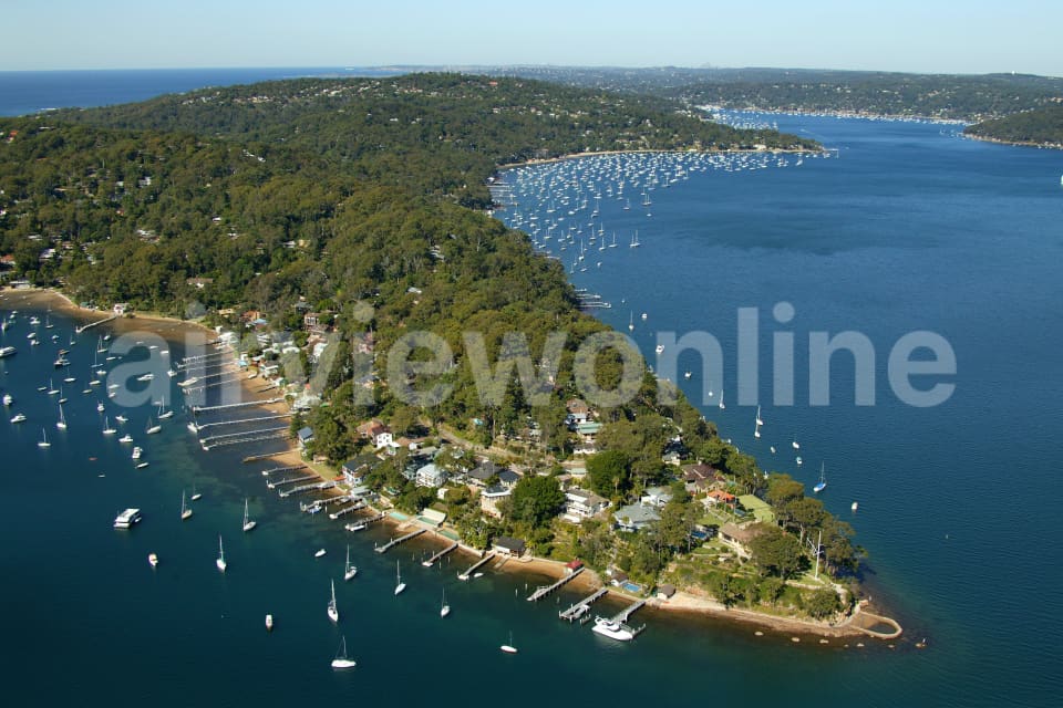 Aerial Image of Stokes Point Avalon