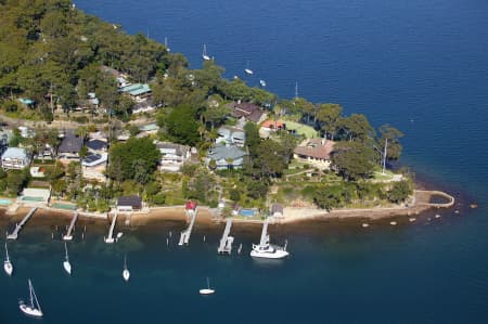 Aerial Image of CLOSEUP OF STOKES POINT.