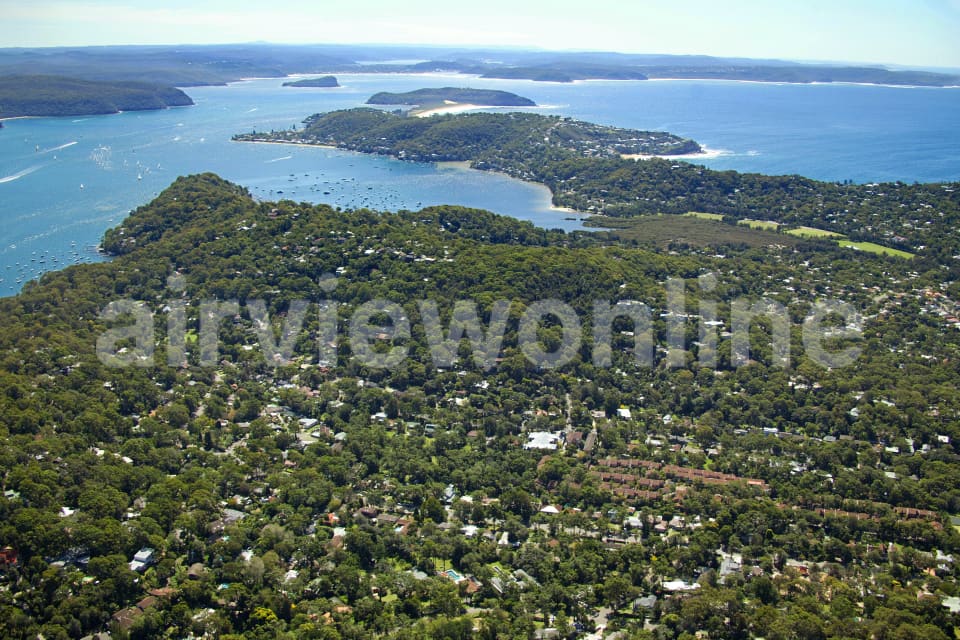 Aerial Image of Avalon Looking North