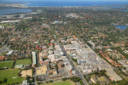 Aerial Image of MIRANDA  TO CRONULLA.