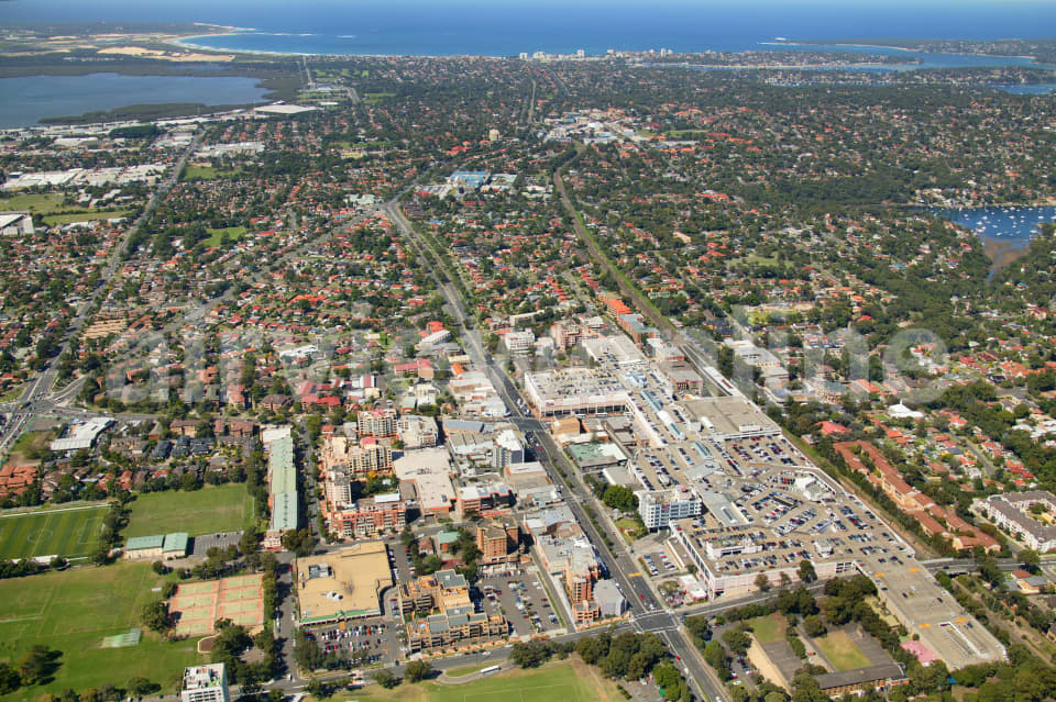 Aerial Image of Miranda  to Cronulla