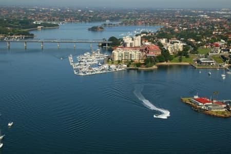 Aerial Image of BIRKENHEAD POINT DRUMMOYNE.