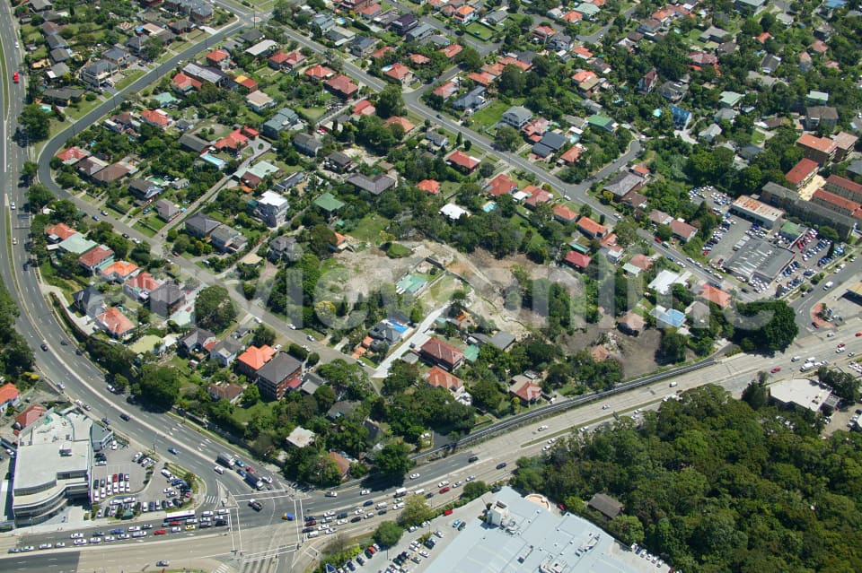 Aerial Image of Pittwater Road Dee Why