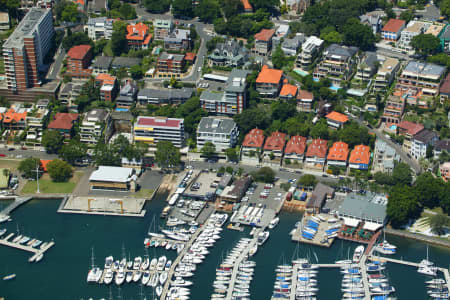 Aerial Image of DARLING POINT AND CRUISING YACHT CLUB.