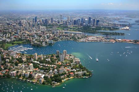 Aerial Image of DARLING PONT TO CITY.