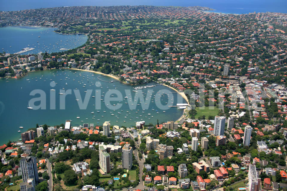 Aerial Image of Darling Point to Dover Hights