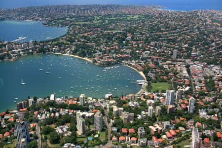 Aerial Image of DARLING POINT TO DOVER HIGHTS.