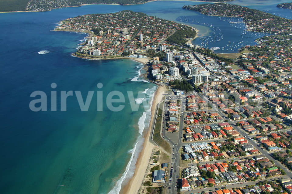 Aerial Image of Cronulla looking south