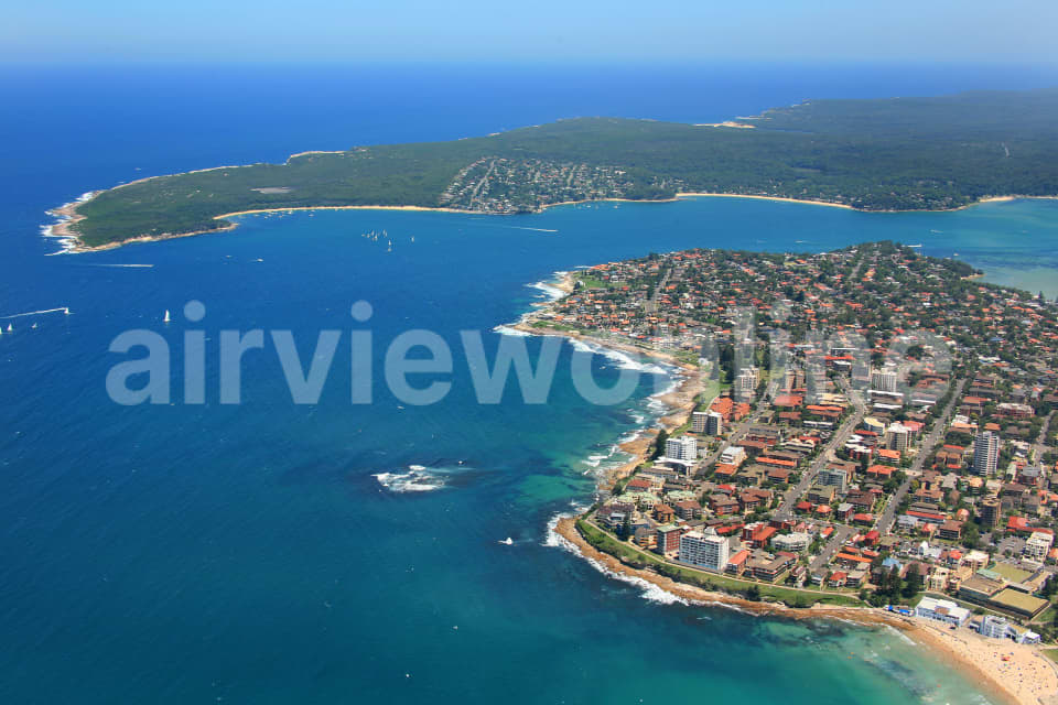 Aerial Image of Cronulla to the Sea