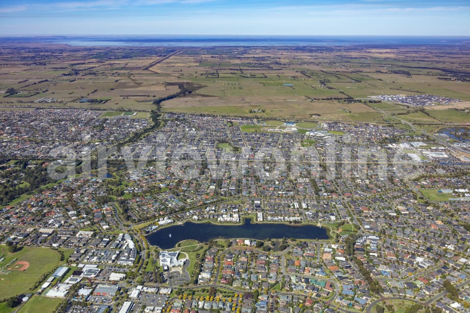 Aerial Image of Lakeside Park Estate Pakenham