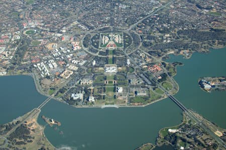 Aerial Image of CAPITAL HILL, CANBERRA