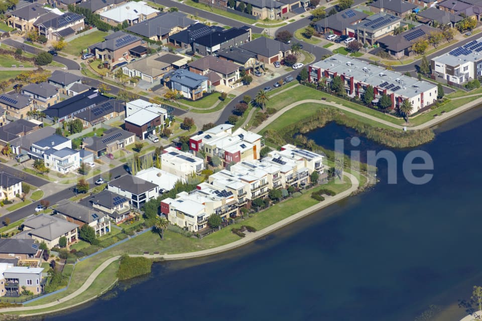 Aerial Image of Lakeside Park Estate Pakenham