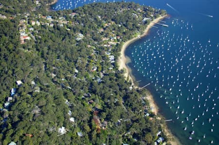 Aerial Image of CLAREVILLE BEACH AND TAYLORS POINT.
