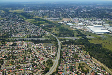 Aerial Image of ERSKINE PARK AND MINCHINBURY