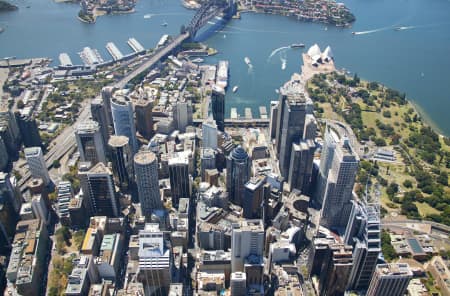 Aerial Image of SYDNEY CBD.