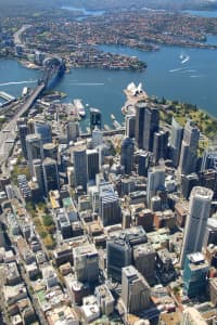 Aerial Image of CBD PORTRAIT.