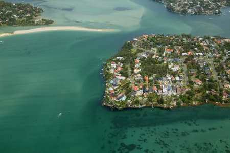 Aerial Image of BURRANEER AND PORT HACKING.