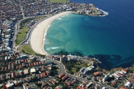 Aerial Image of BONDI BEACH.