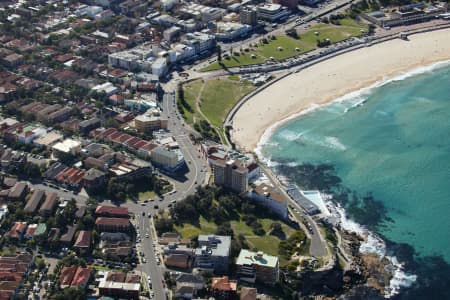 Aerial Image of BONDI BEACH.