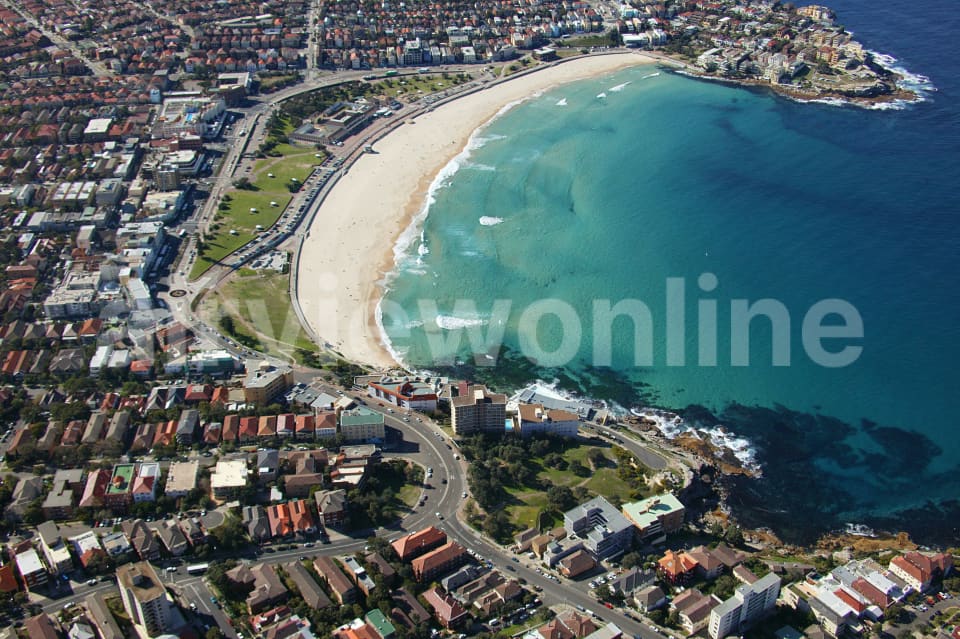 Aerial Image of Bondi  Beach