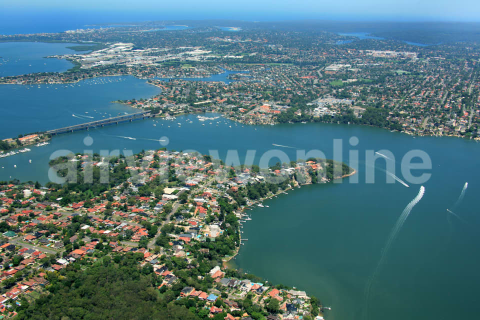 Aerial Image of Bleakehurst and Georges River