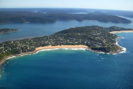 Aerial Image of WHALE BEACH TO KU-RING-GAI CHASE NATIONAL PARK.