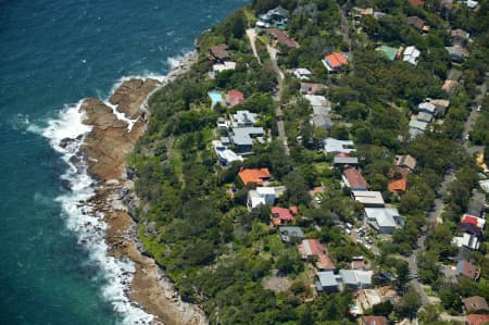 Aerial Image of CAREEL HEAD IN WHALE BEACH.
