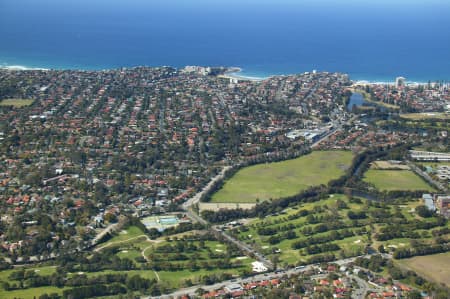 Aerial Image of NORTH MANLY TO HARBORD.