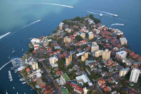 Aerial Image of CLOSEUP OF KIRRIBILLI.