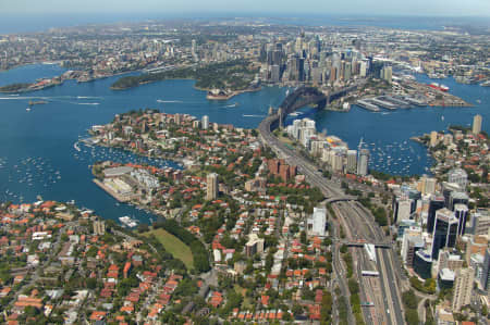 Aerial Image of KIRRIBILLI.