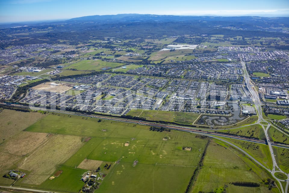 Aerial Image of Arcadia Estate Pakenham