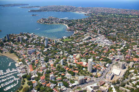 Aerial Image of EDGECLIFF TO DOVER HEIGHTS.