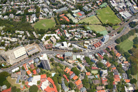 Aerial Image of EDGECLIFF AND PADDINGTON.