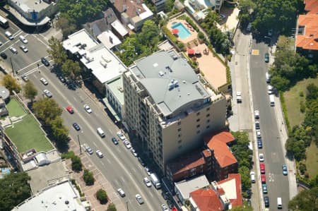 Aerial Image of CLOSEUP OF EDGECLIFF.