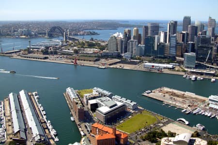 Aerial Image of DARLING ISLAND AND CITY.