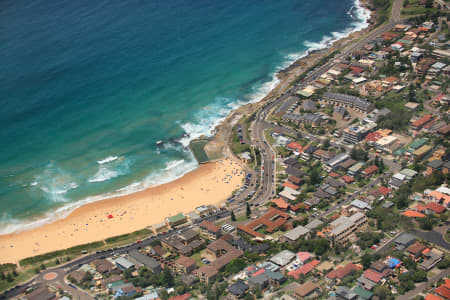 Aerial Image of CURL CURL.