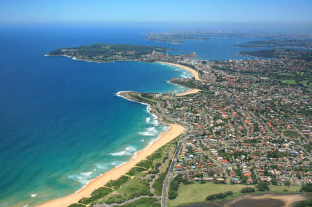 Aerial Image of DEE WHY TO NORTH HEAD.