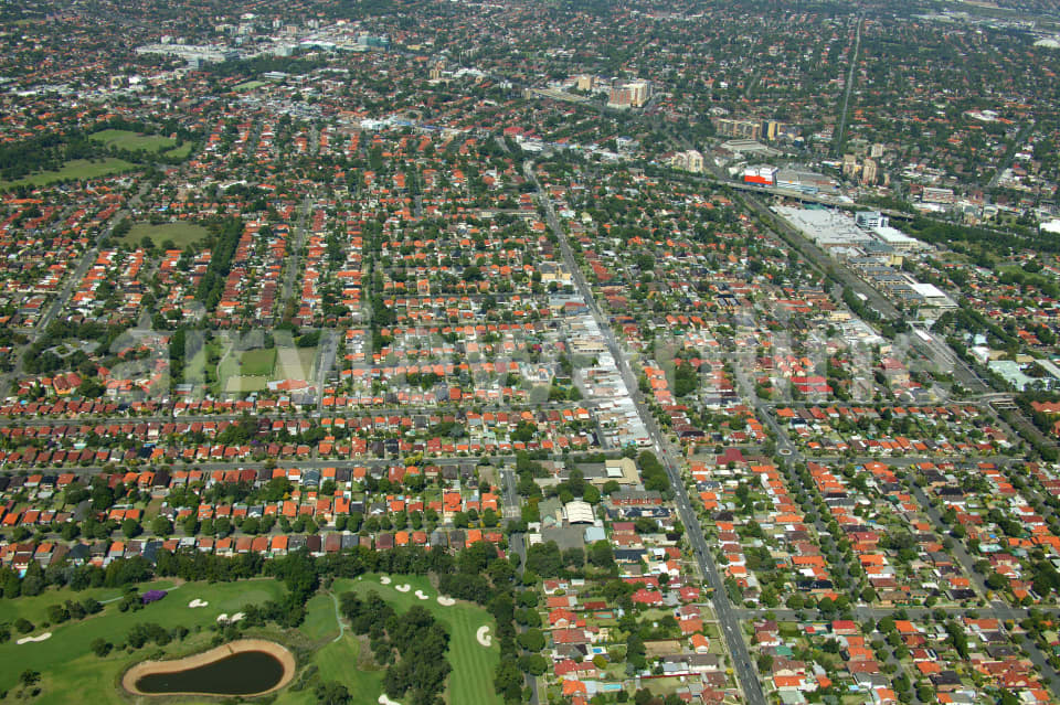 Aerial Image of Concord to Strathfield