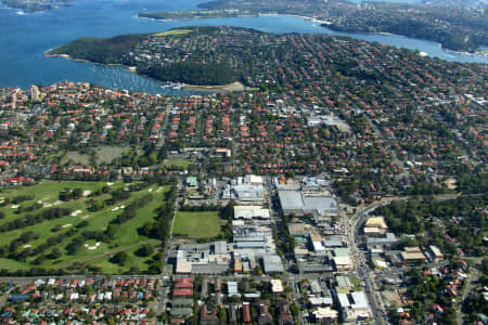 Aerial Image of BALGOWLAH TO MOSMAN.