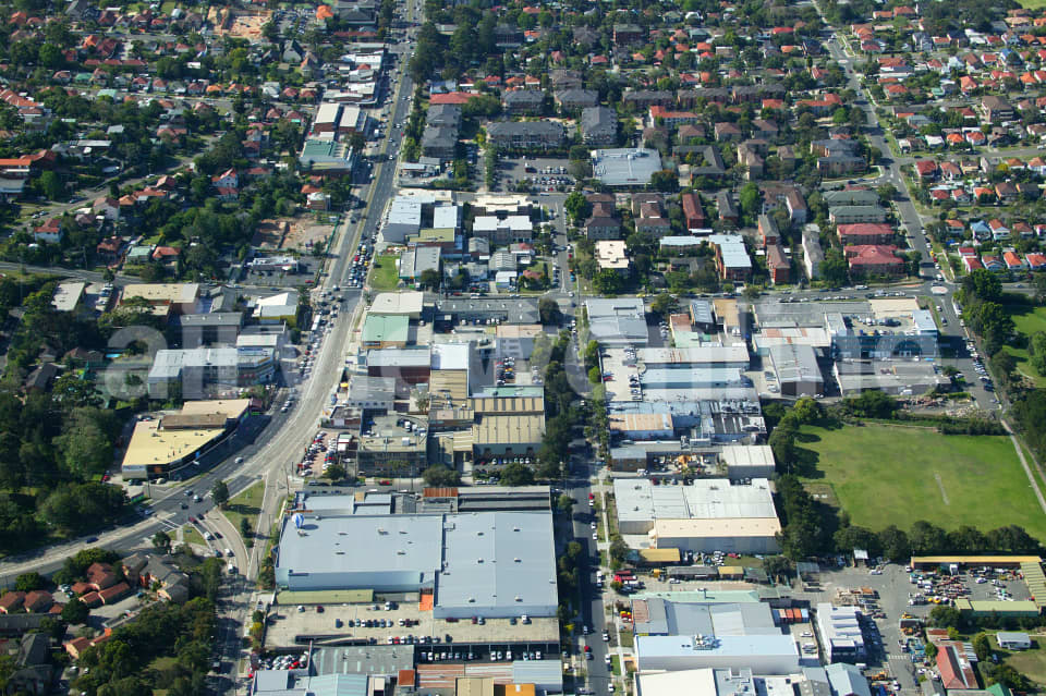 Aerial Image of Balgowlah and Manly Vale