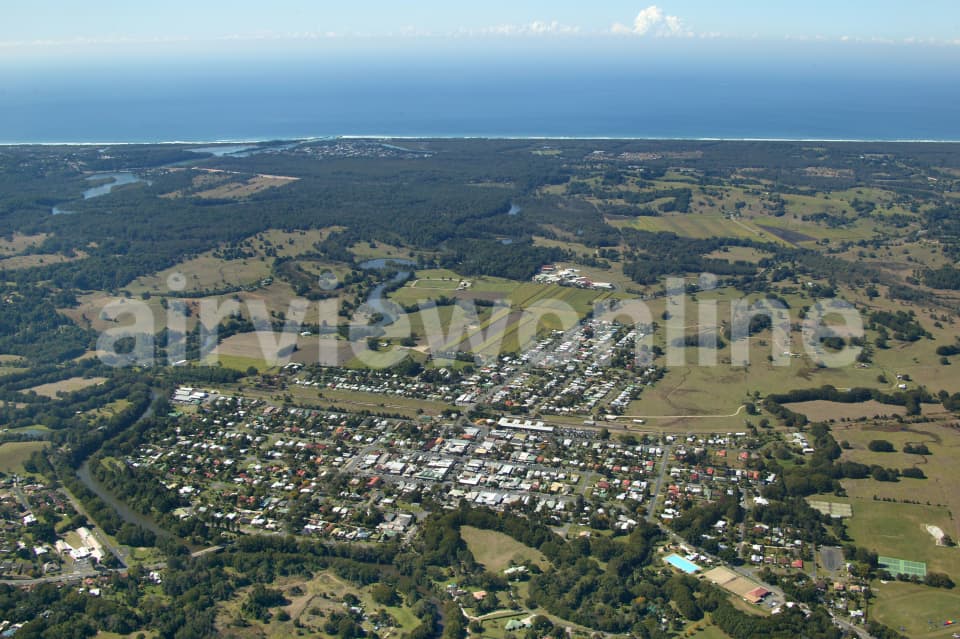 Aerial Image of Mullumbimby