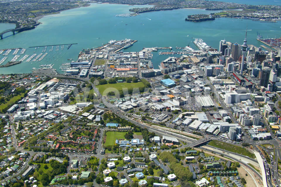 Aerial Image of Westhaven / Freemans Bay